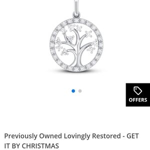 Kay Jewelers Silver Tree of Life Necklace